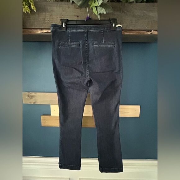 Pilcro and the Letterpress by Anthropology Blue Highrise denim leggings. Size 27 - Picture 2 of 9